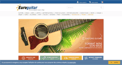 Desktop Screenshot of fr.euroguitar.com