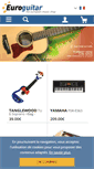 Mobile Screenshot of fr.euroguitar.com